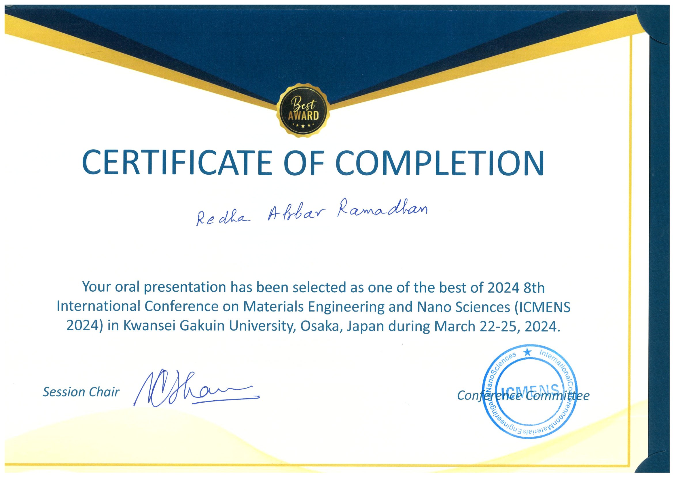 Certificate_Redha